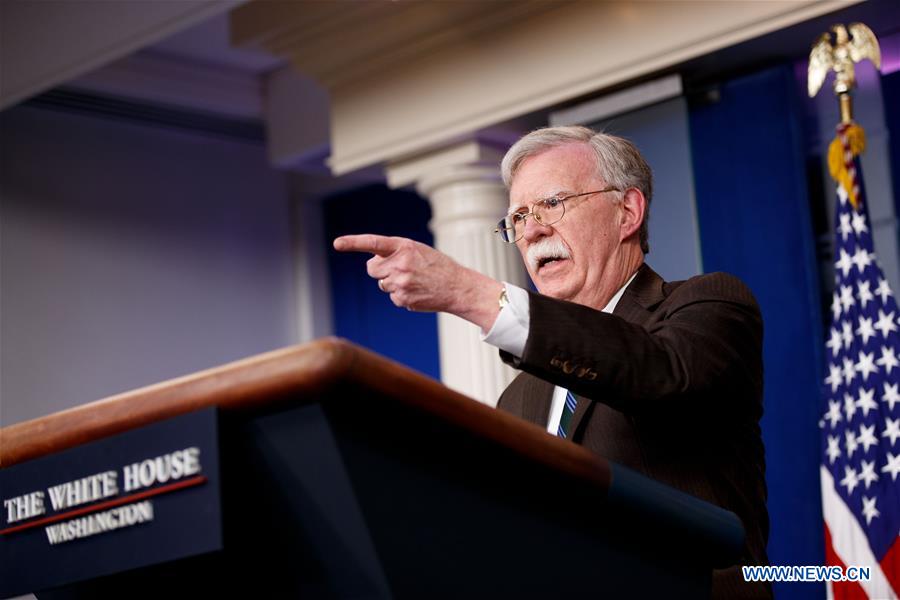 U.S.-WASHINGTON D.C.-JOHN BOLTON-PRESS BRIEFING-G20 SUMMIT