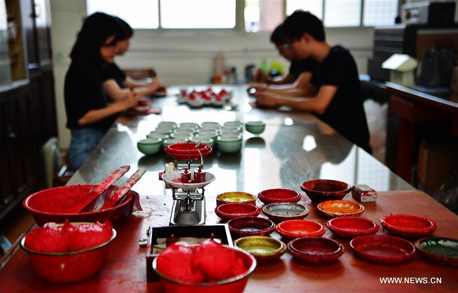 CHINA-FUJIAN-INTANGIBLE CULTURAL HERITAGE-INK PASTE (CN)