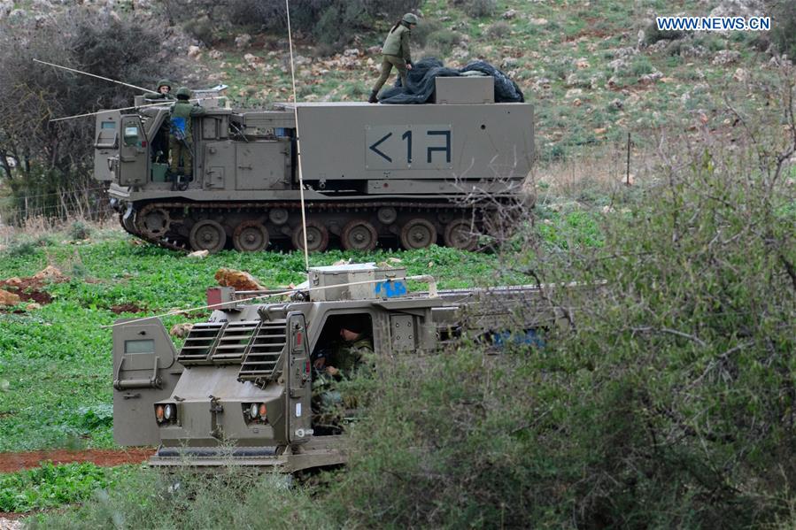 ISRAEL-YIFTAH-LEBANON-BORDER-SITUATION-HEZBOLLAH