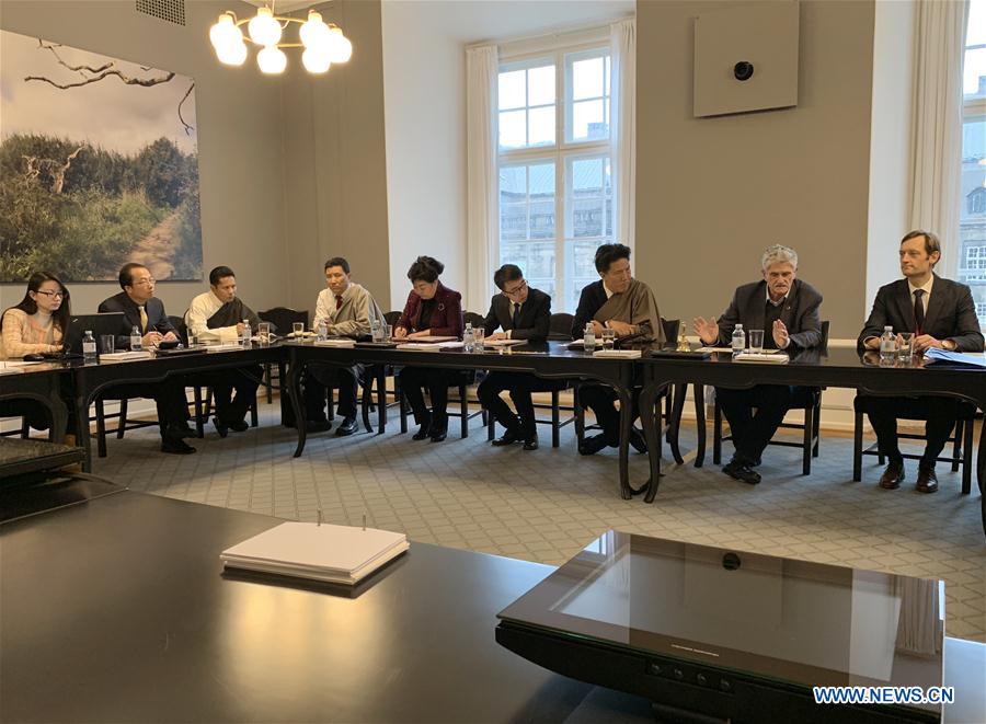 DENMARK-COPENHAGEN-CHINA-NPC TIBETAN DELEGATION-VISIT