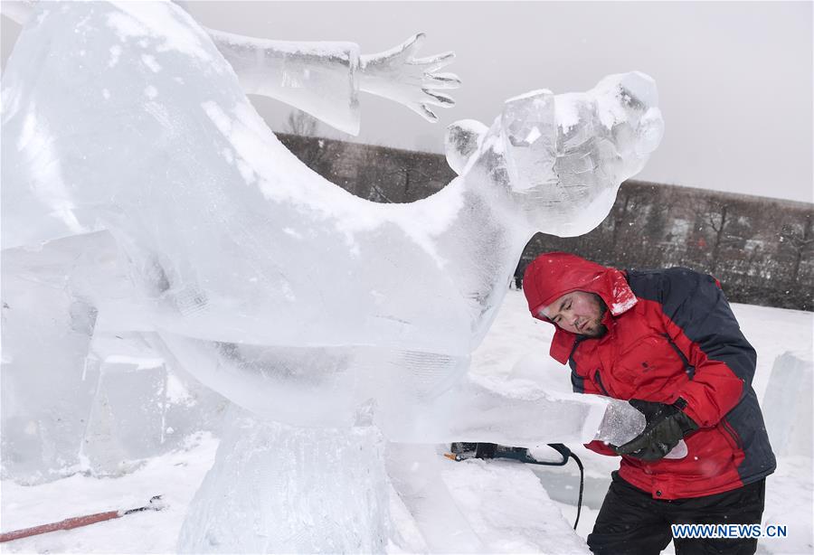 CHINA-JILIN-CHANGCHUN-SNOW AND ICE-SCULPTURE (CN)