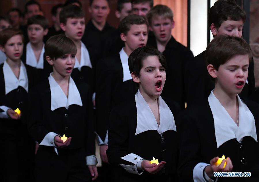 GERMANY-FRANKFURT-CATHEDRAL-BOYCHOIR