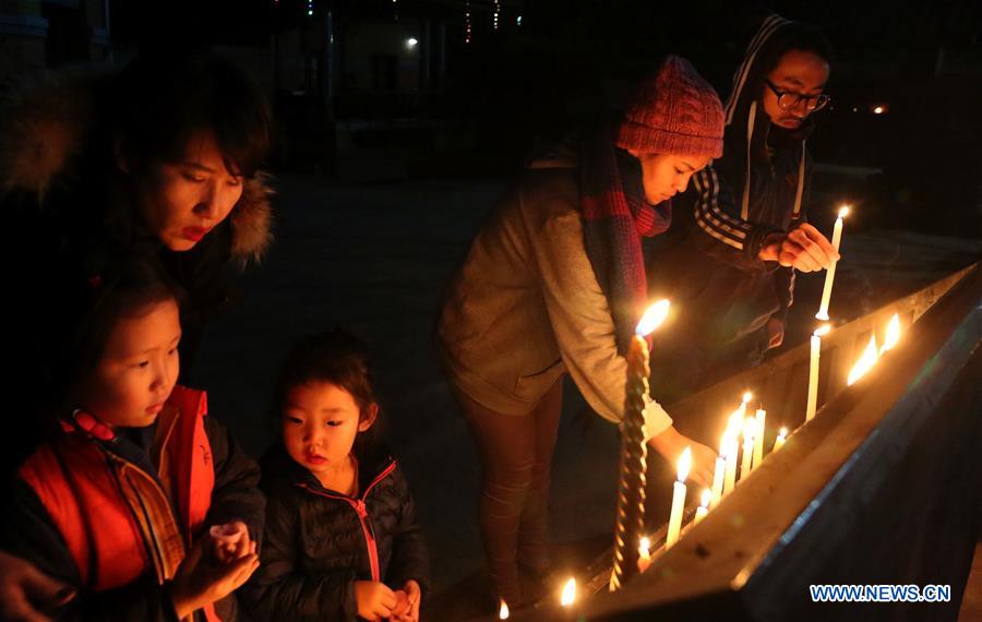 NEPAL-LALITPUR-CHRISTMAS EVE