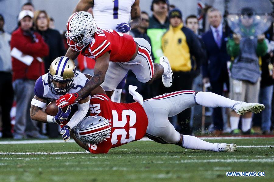 (SP)USA-LOS ANGELES-FOOTBALL-ROSE BOWL