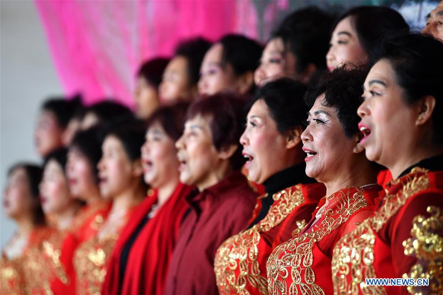 CHINA-SHANXI-RURAL LIFE-POVERTY ALLEVIATION-CHOIR (CN)