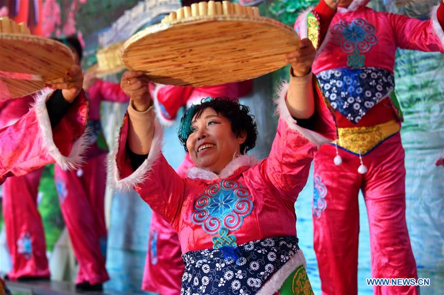 CHINA-SHANXI-RURAL LIFE-POVERTY ALLEVIATION-CHOIR (CN)