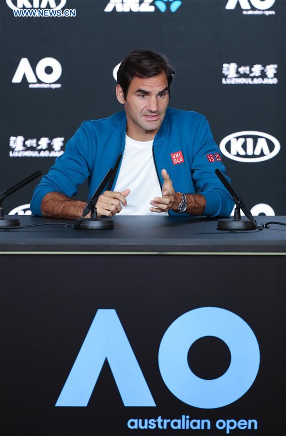 (SP)AUSTRALIA-MELBOURNE-TENNIS-AUSTRALIAN OPEN-PRESS CONFERENCE