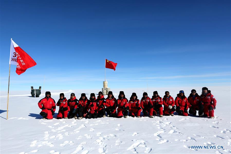 ANTARCTICA-CHINA-EXPEDITION-DOME A