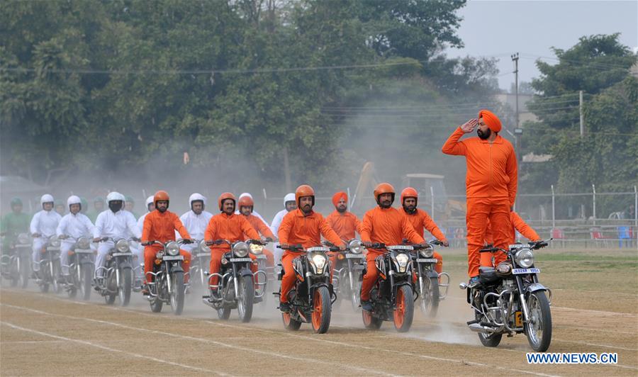 KASHMIR-JAMMU-REPUBLIC DAY-REHEARSAL