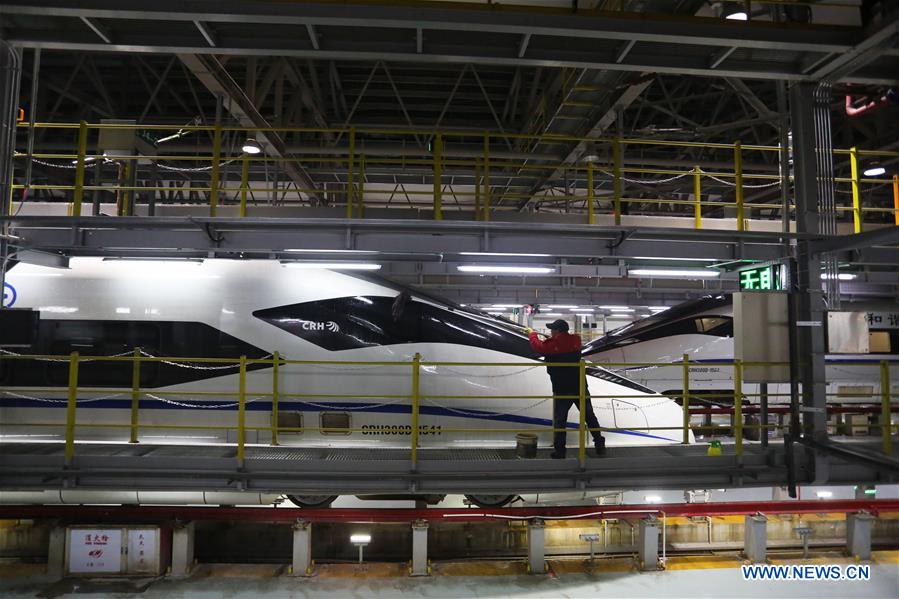 #CHINA-GUIYANG-HIGH-SPEED TRAIN-SPRING FESTIVAL-PREPARATION (CN)