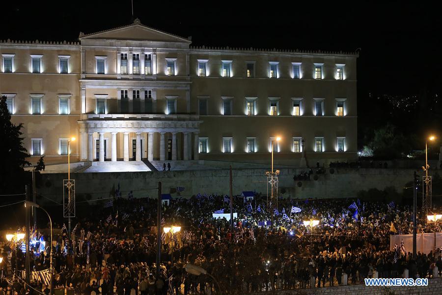 GREECE-ATHENS-DEMONSTRATION-MACEDONIA-NAME DEAL