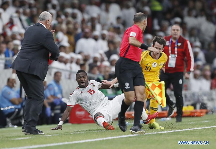 (SP)UAE-AL AIN-SOCCER-AFC ASIAN CUP 2019-QUARTERFINAL-UAE VS AUS