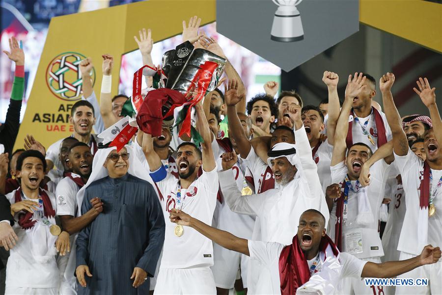 (SP)UAE-ABU DHABI-SOCCER-AFC ASIAN CUP 2019-FINAL-JPN VS QAT