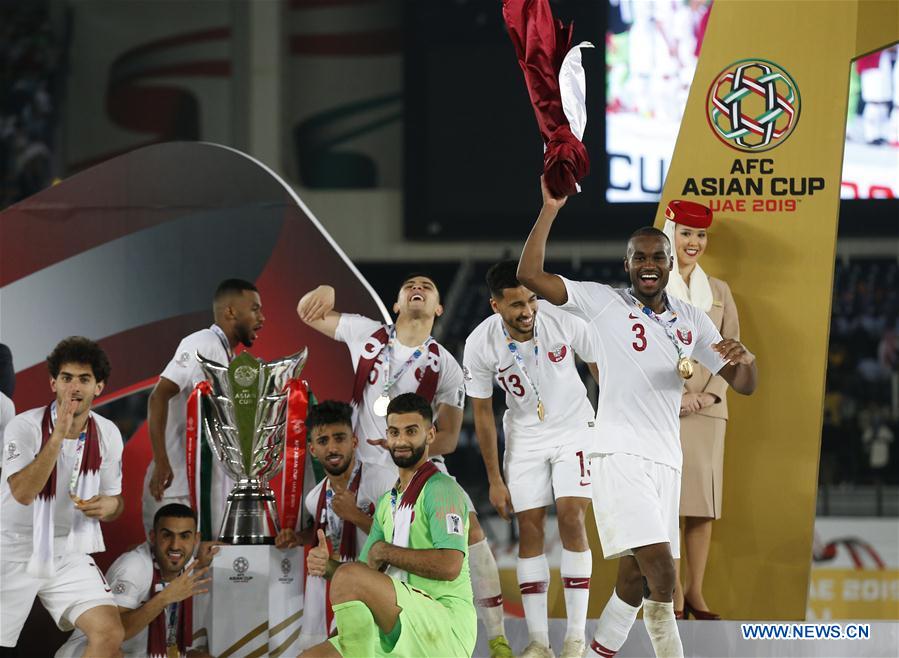 (SP)UAE-ABU DHABI-SOCCER-AFC ASIAN CUP 2019-FINAL-JPN VS QAT