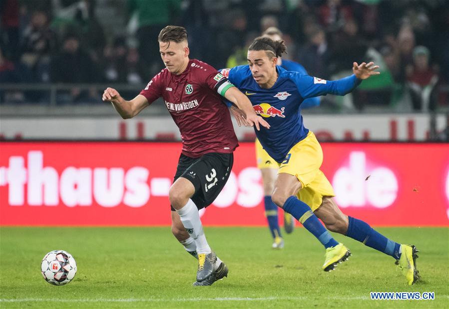 (SP)GERMANY-HANOVER-SOCCER-BUNDESLIGA-HANOVER 96 VS LEIPZIG