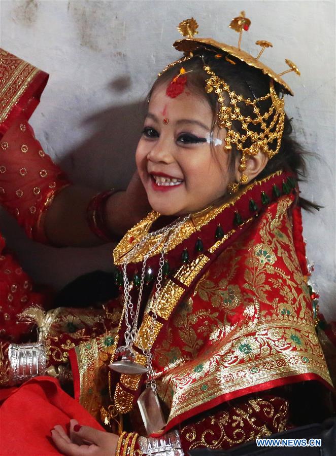 NEPAL-KATHMANDU-CULTURE-BEL BIBAHA CEREMONY