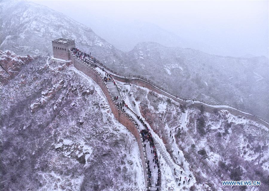 CHINA-BEIJING-GREAT WALL-SNOW (CN)