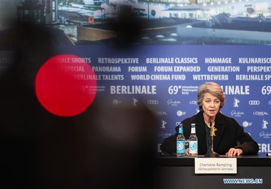 GERMANY-BERLIN-BERLINALE-HONORARY GOLDEN BEAR-CHARLOTTE RAMPLING