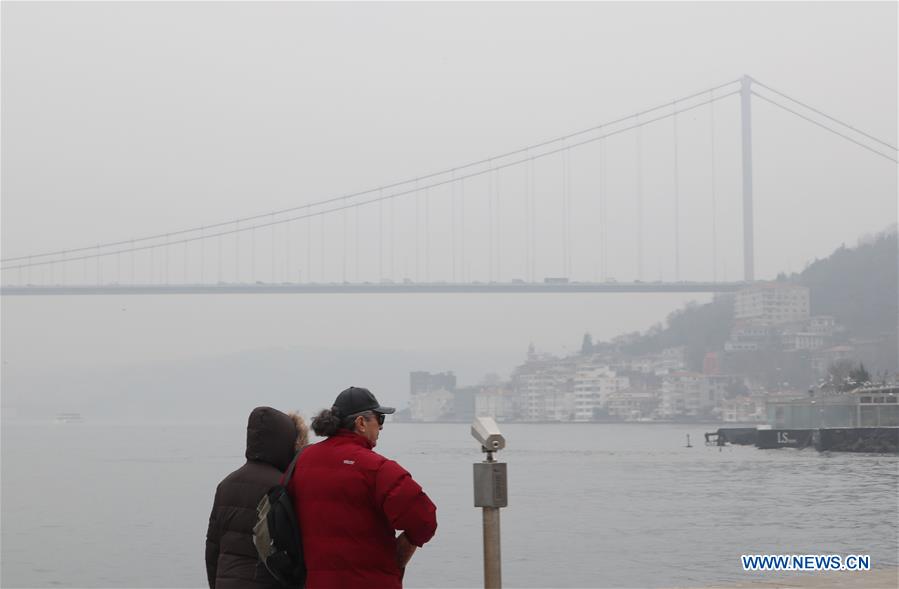 TURKEY-ISTANBUL-HEAVY FOG