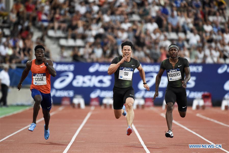 Xinhua Headlines: 'Su-per' fast Su Bingtian is China's bolt in red