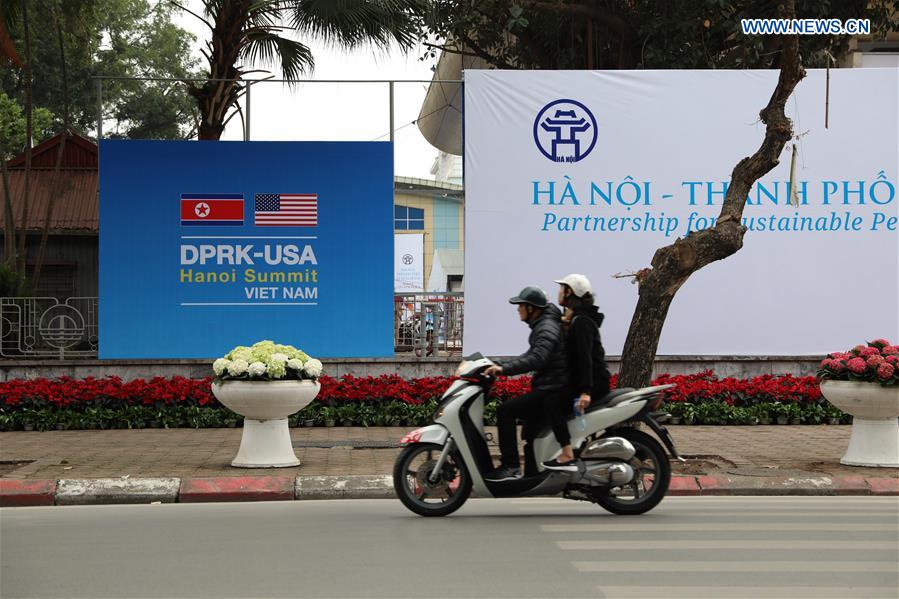 VIETNAM-HANOI-DPRK-U.S.-SUMMIT-INTERNATIONAL MEDIA CENTER