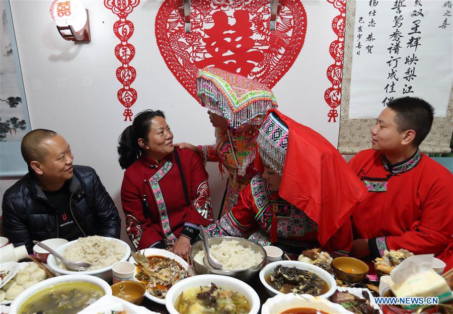 CHINA-SICHUAN-XINGWEN-MIAO ETHNIC GROUP-WEDDING (CN)