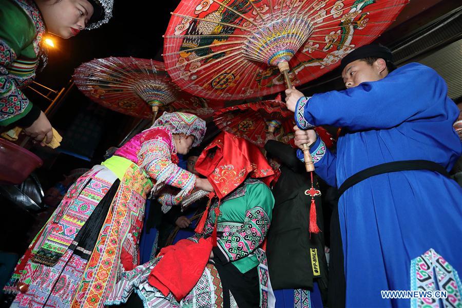 CHINA-SICHUAN-XINGWEN-MIAO ETHNIC GROUP-WEDDING (CN)