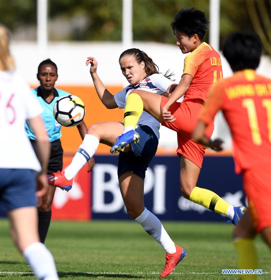 (SP)PORTUGAL-ALBUFEIRA-WOMEN'S SOCCER-2019 ALGARVE CUP