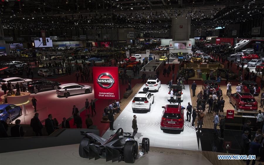 SWITZERLAND-GENEVA-MOTOR SHOW-PRESS DAY