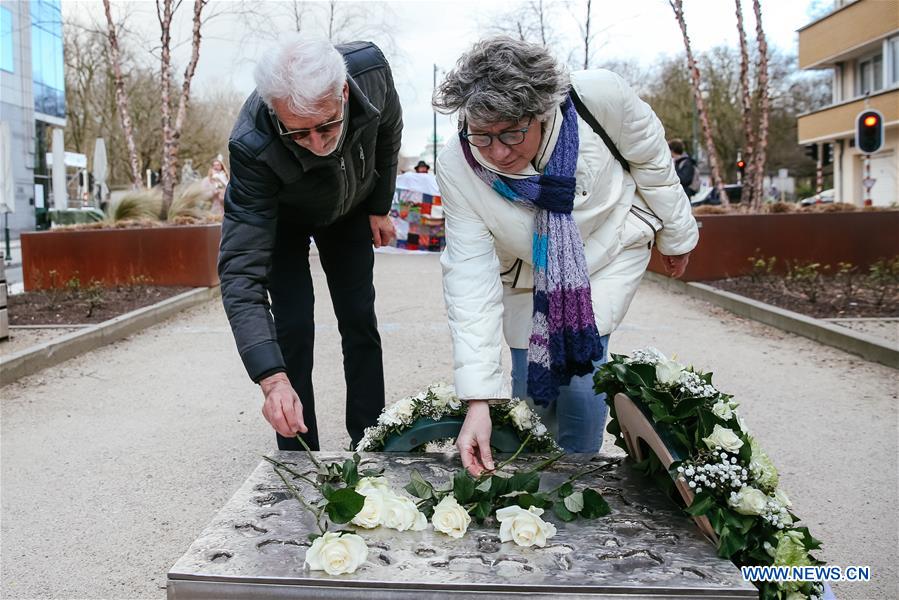 BELGIUM-BRUSSELS-COMMEMORATION-TERRORISM VICTIMS