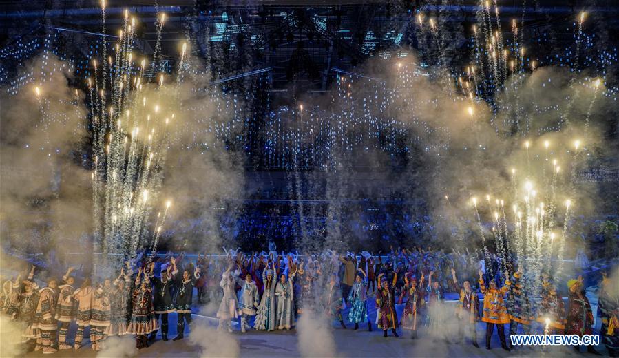 (SP)RUSSIA-KRASNOYARSK-29TH WINTER UNIVERSIADE-CLOSING CEREMONY