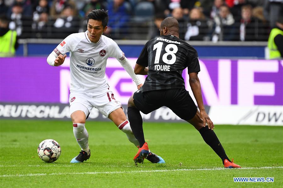 (SP)GERMANY-FRANKFURT-SOCCER-BUNDESLIGA-FRANKFURT VS NUERNBERG