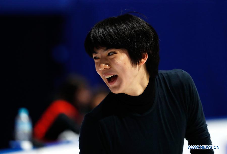 (SP)JAPAN-SAITAMA-FIGURE SKATING-WORLD CHAMPIONSHIPS-TRAINING