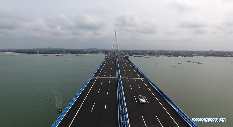 CHINA-HAINAN-HAIWEN BRIDGE-OFFICIAL OPERATION (CN)