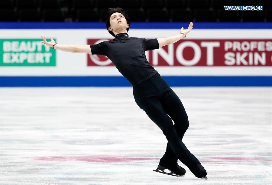 (SP)JAPAN-SAITAMA-FIGURE SKATING-WORLD CHAMPIONSHIPS-TRAINING