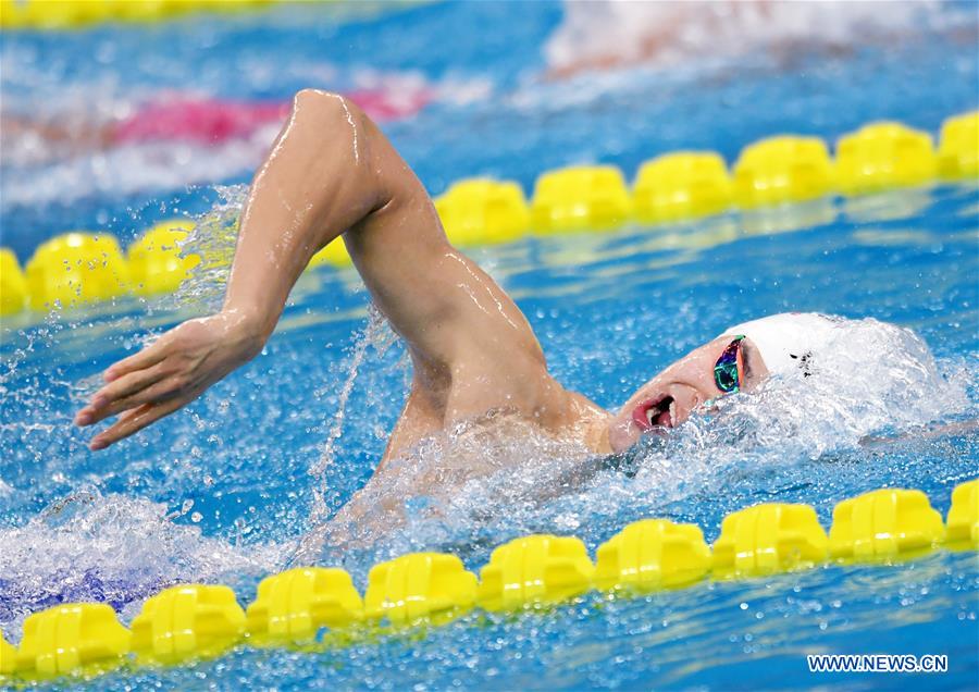 (SP)CHINA-QINGDAO-SWIMMING-NATIONAL CHAMPIONSHIPS-SUN YANG