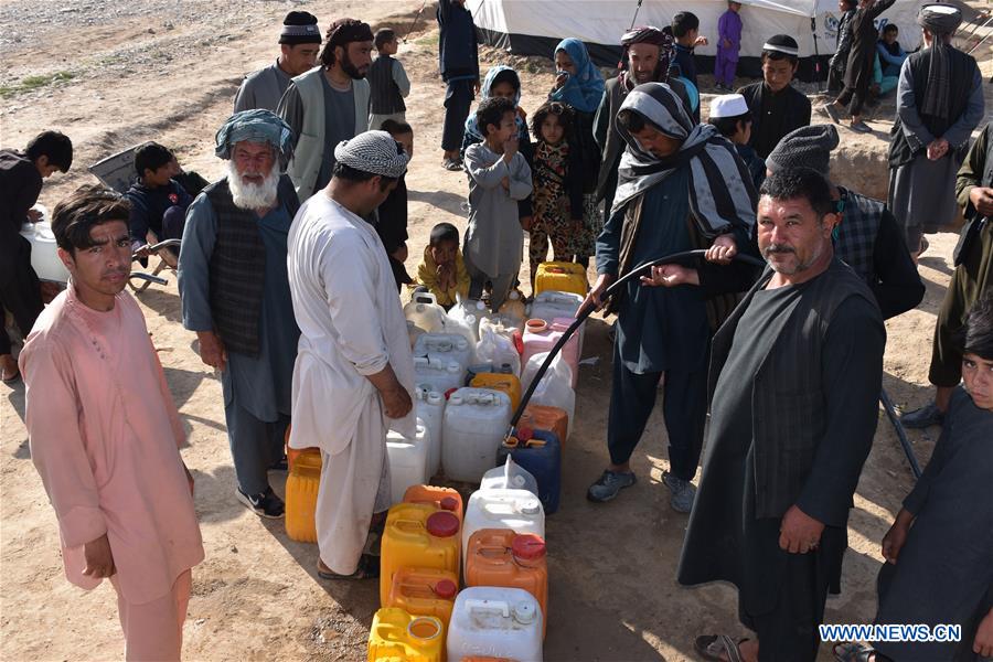 AFGHANISTAN-BALKH-FLOOD-DISPLACED