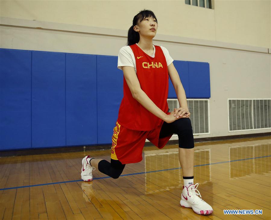 (SP)U.S.-LOS ANGELES-WNBA-DRAFT-HAN XU