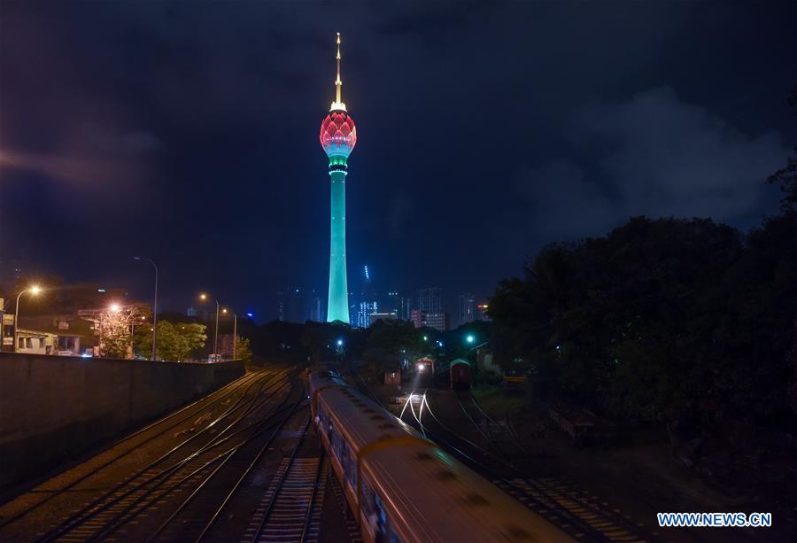 SRI LANKA-COLOMBO-LOTUS TOWER