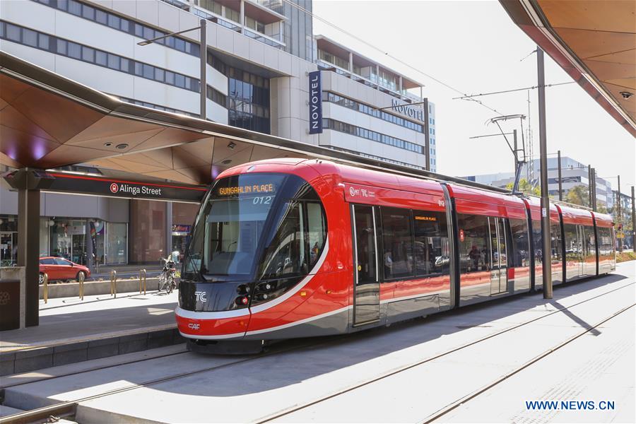 AUSTRALIA-CANBERRA-LIGHT RAIL-TRIAL