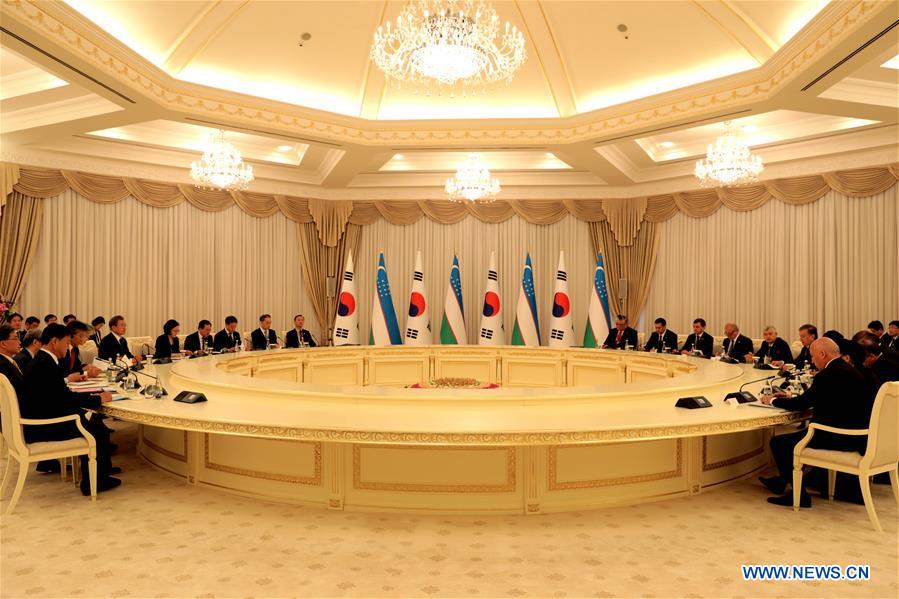 UZBEKISTAN-TASHKENT-SOUTH KOREA-TALKS