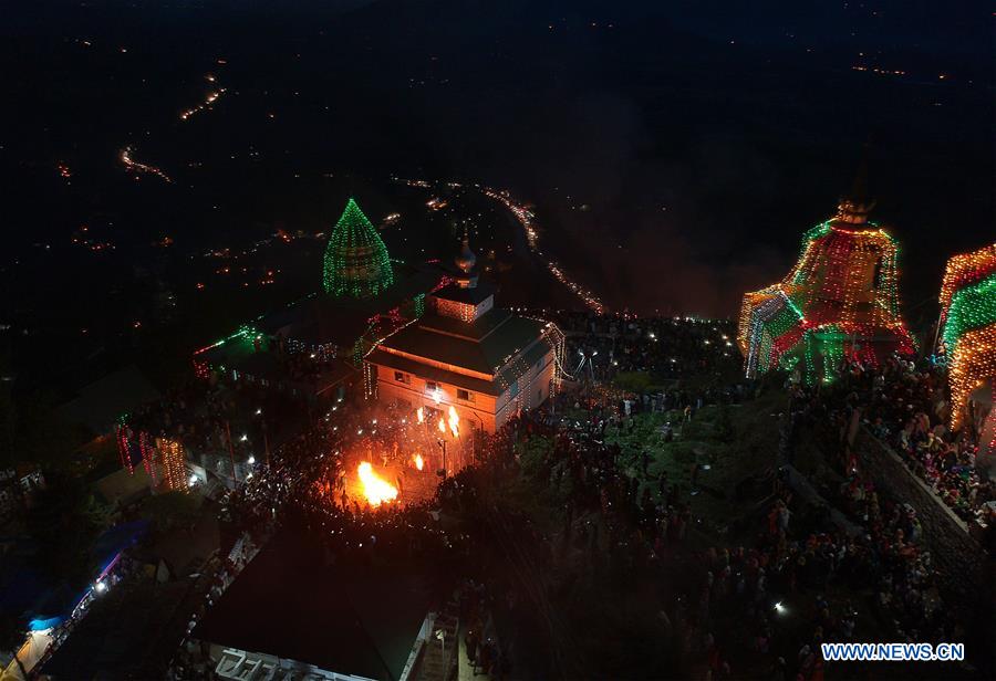 KASHMIR-SRINAGAR-TORCH LIGHT FESTIVAL