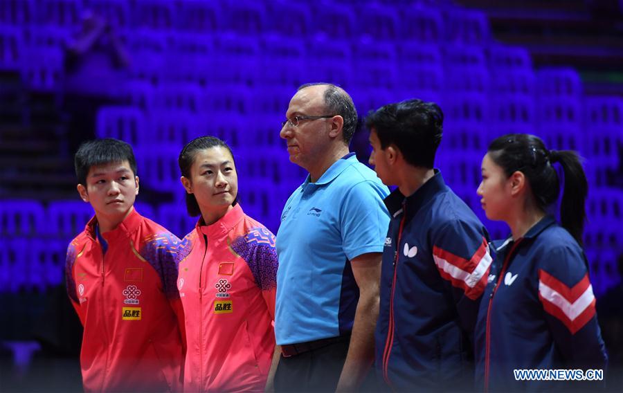 (SP)HUNGARY-BUDAPEST-TABLE TENNIS-WORLD CHAMPIONSHIPS-DAY 1