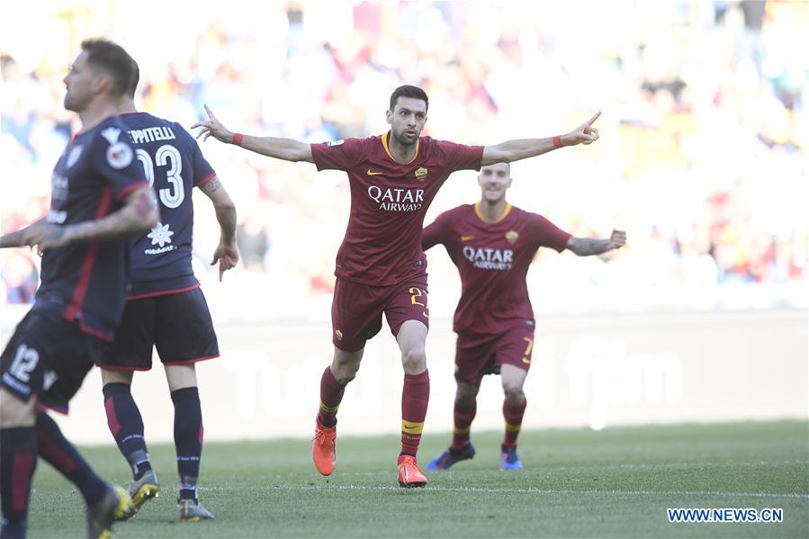 (SP)ITALY-ROME-SOCCER-SERIE A-AS ROMA VS CAGLIARI