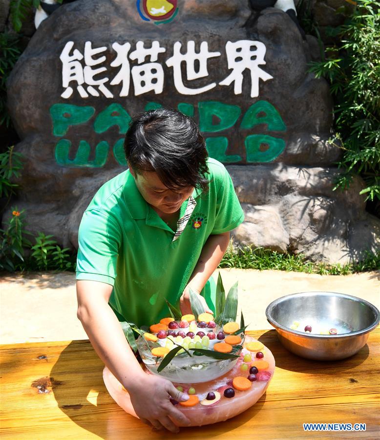 CHINA-HAINAN-HAIKOU-ZOO-HEAT WAVE (CN)