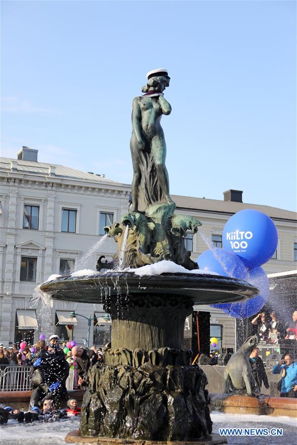 FINLAND-HELSINKI-MAY DAY-CELEBRATION