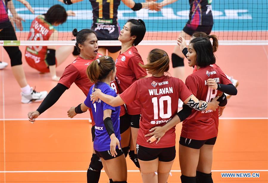 (SP)CHINA-TIANJIN-ASIAN WOMEN'S CLUB VOLLEYBALL CHAMPIONSHIP-JPN VS THA(CN)