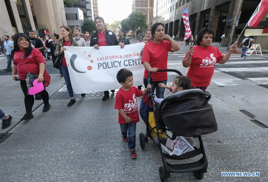 U.S.-LOS ANGELES-LABOR DAY-MARCH