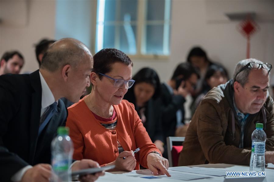 CZECH REPUBLIC-OLOMOUC-CHINESE BRIDGE-LANGUAGE COMPETITION