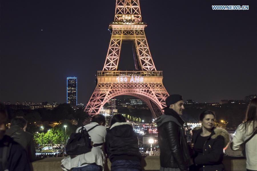 FRANCE-PARIS-EIFFEL TOWER-ANNIVERSARY